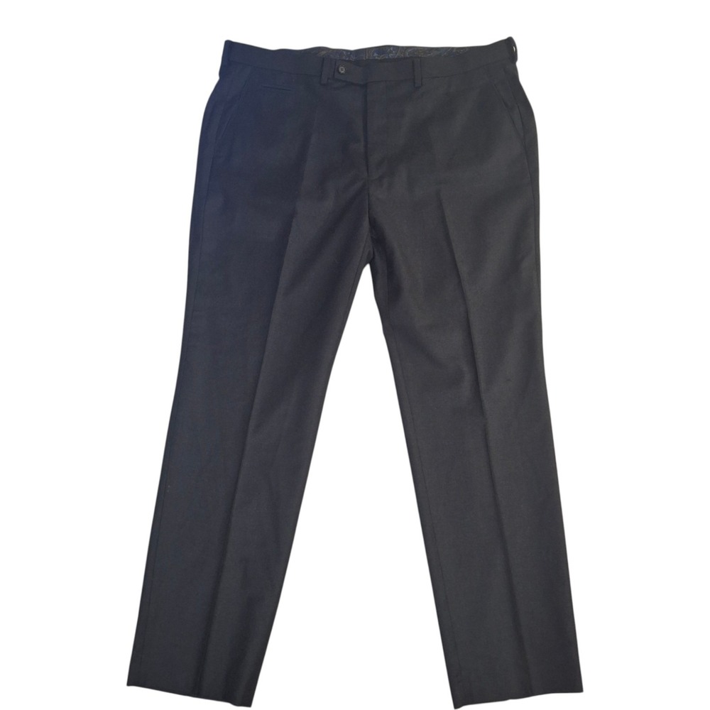 Lauren Ralph Lauren Dress Pants Men's 40x32* Black 100% Wool Natural Stretch